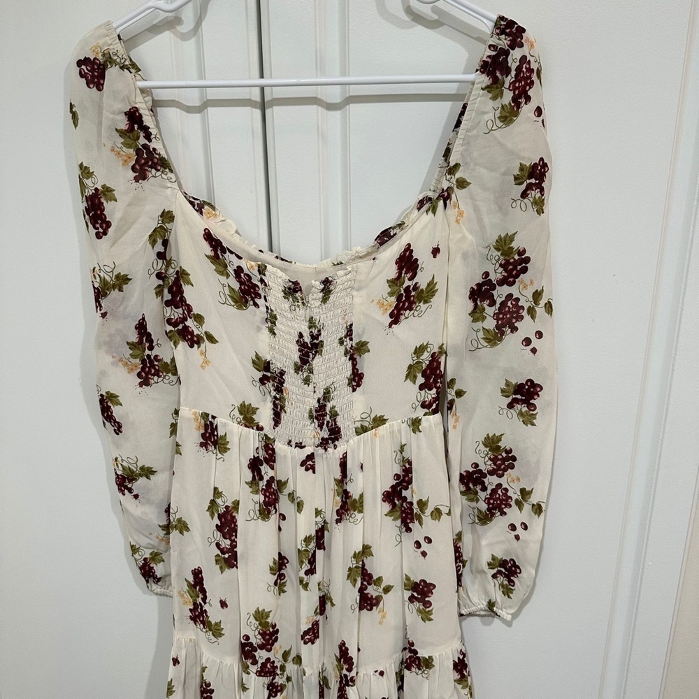Reformation Kellie Maxi Midi Dress Grapevine Size XS US 0 - Picture 6 of 10